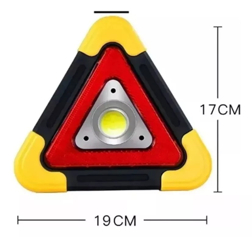TRIANGULO DE CARRETERA LUZ LED disponible en Yaxa Colombia